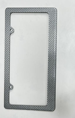 3K Twill কার্বন ফাইবার কার্বন ফাইবার লাইসেন্স প্লেট হোল্ডার কার্বন ফাইবার নম্বর প্লেট