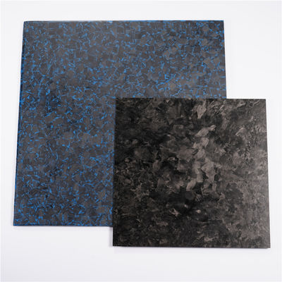 পাতলা সলিড কার্বন ফাইবার শীট নীল কালো 6.0mm 8.0mm 10.0mm