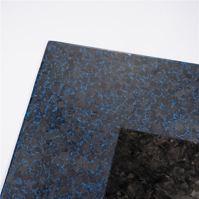 পাতলা সলিড কার্বন ফাইবার শীট নীল কালো 6.0mm 8.0mm 10.0mm