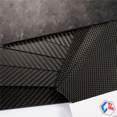 পাতলা সলিড কার্বন ফাইবার শীট নীল কালো 6.0mm 8.0mm 10.0mm