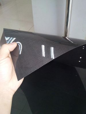 নমনীয় 3K 1K 1.5K কার্বন ফাইবার ভিনিয়ার শীট 0.25mm 0.3mm