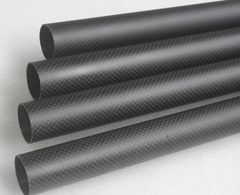 উচ্চ টান শক্তি কার্বন ফাইবার টিউব 21mm 22mm 23mm 24mm 25mm 30mm 35mm 38mm