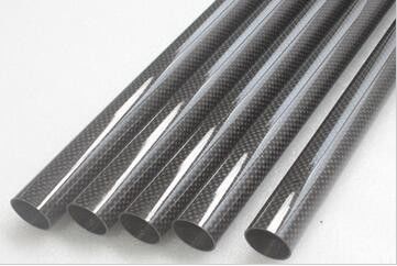 3K প্লেইন ম্যাট বা চকচকে কার্বন ফাইবার পাইপ 26mm 27mm 28mm 29mm 30mm 3 4 ইঞ্চি 3 ইঞ্চি