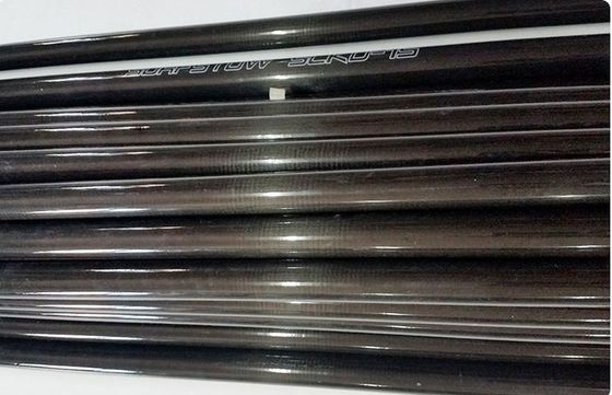1.5&quot; 1 2&quot; আইডি/ওডি কাস্টমাইজ উচ্চ তাপমাত্রা কার্বন ফাইবার টিউব 1000mm 500mm 330mm দৈর্ঘ্য